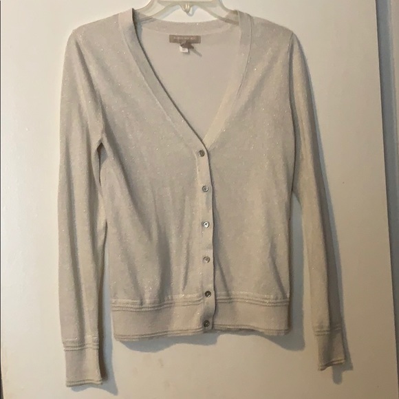 Banana Republic Silver Cardigan - Picture 1 of 3